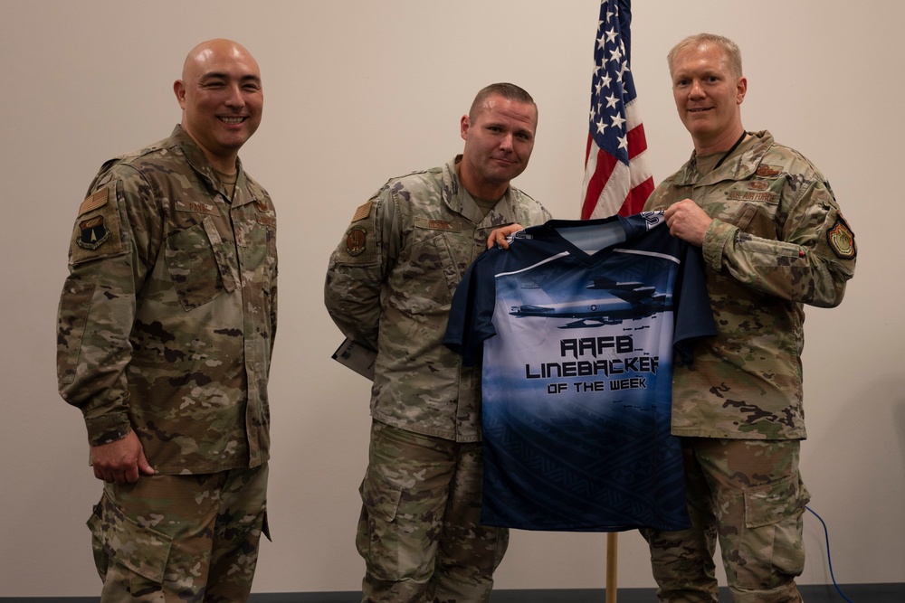 Linebacker of the Week: Master Sgt. Christopher Olson