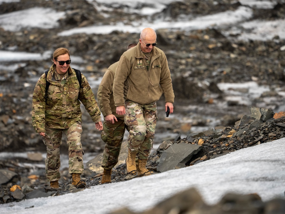 Lt. Gen. Place Tours Colony Glacier