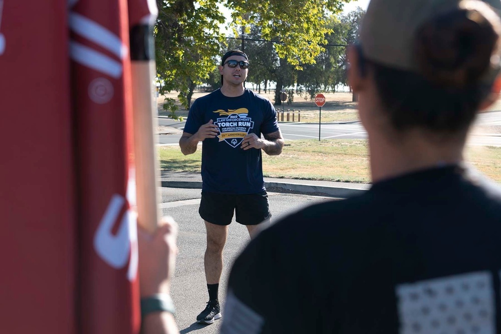 Solano County Torch Run at Travis AFB