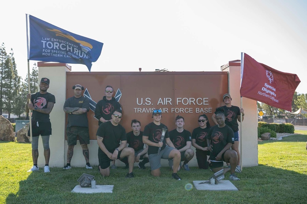Solano County Torch Run at Travis AFB