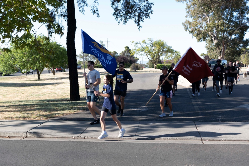 Solano County Torch Run at Travis AFB