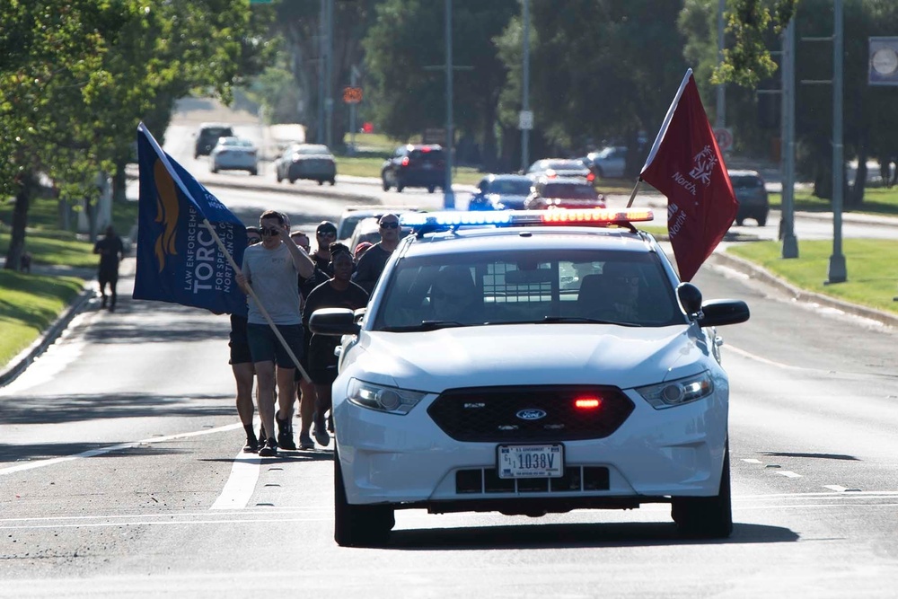 Solano County Torch Run at Travis AFB