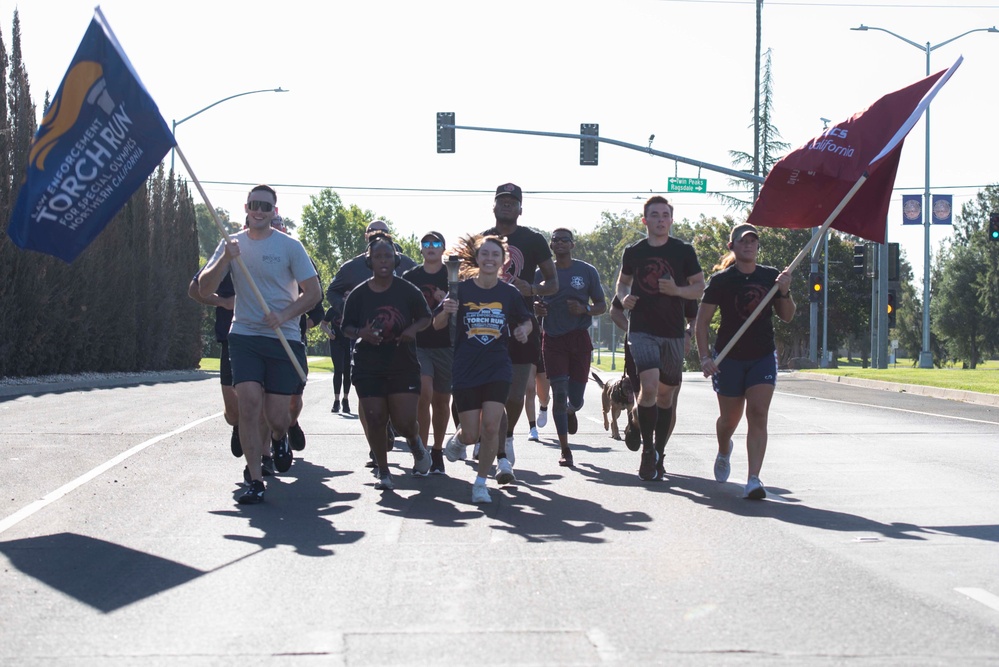 Solano County Torch Run at Travis AFB