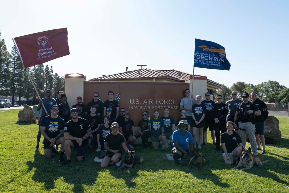 Solano County Torch Run at Travis AFB