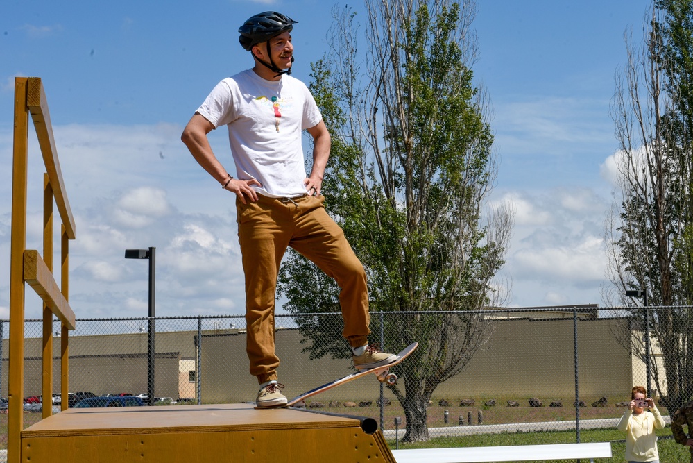 Team Fairchild's new skate park