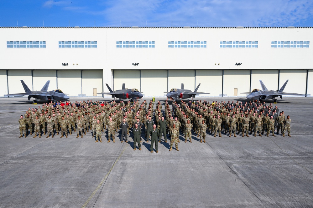 354th AEW group photo