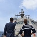 USS Billings Hosts Ship Tour for French Midshipman During Exercise Caraibes 2022