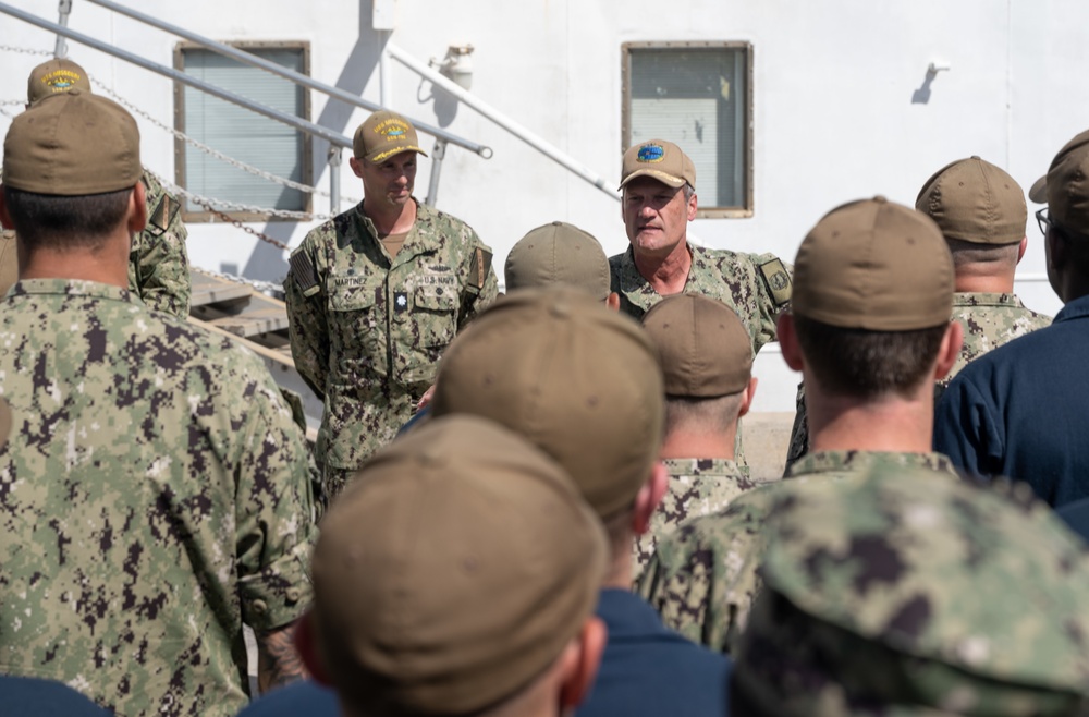 USS Missouri Receives the McCracken Award