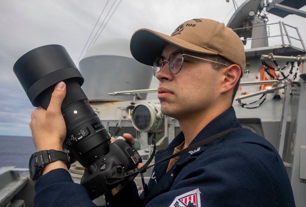 Schaumburg, Illinois Native Serves Aboard USS Dewey (DDG 105) While Conducting Operations in the Philippine Sea