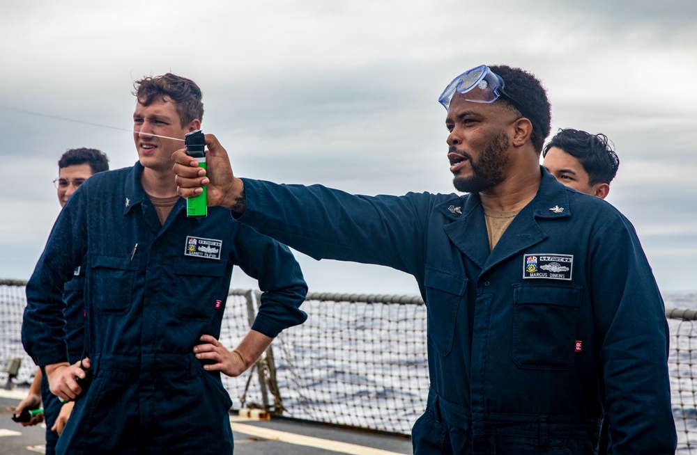 Macon, Ga., Native Serves Aboard USS Dewey (DDG 105) While Conducting Operations in the Philippine Sea