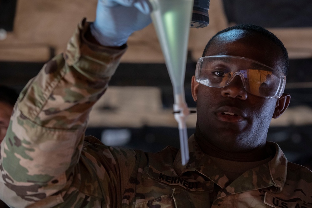 Quartermaster Liquid Logistics Exercise: Fuel Testing