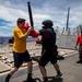 Sailors Aboard USS Dewey Conduct Security Reaction Force Training