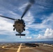 Sailors Aboard USS Dewey (DDg 105) Conduct Vertical Replenishment With USS Mobile Bay (CG 53)