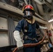 Sailors Aboard USS Dewey (DDG 105) Conduct Firefighting Drills