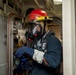 Sailors Aboard USS Dewey (DDG 105) Conduct Firefighting Drills