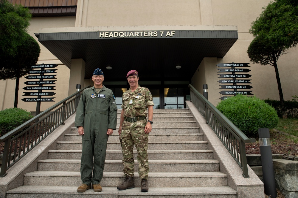 UNC Deputy Commander visits 7th Air Force