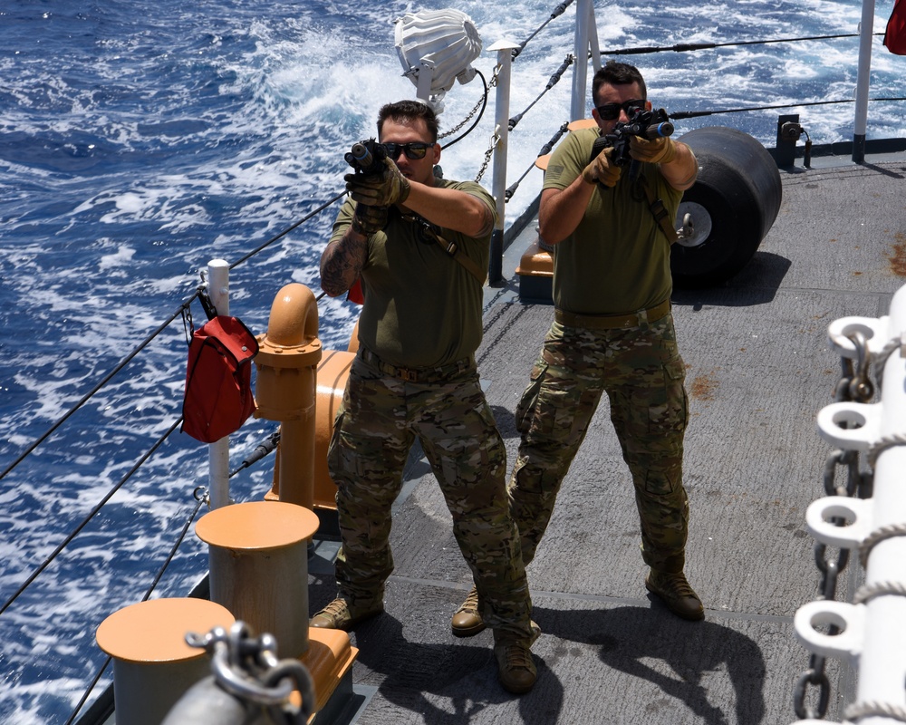 U.S. Coast Guard Cutter Mohawk - AFRICOM Patrol