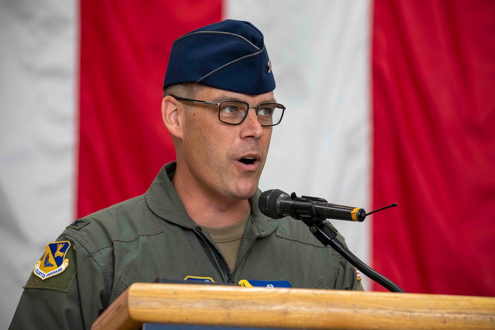 The 374th Airlift Wing Change of Command Ceremony