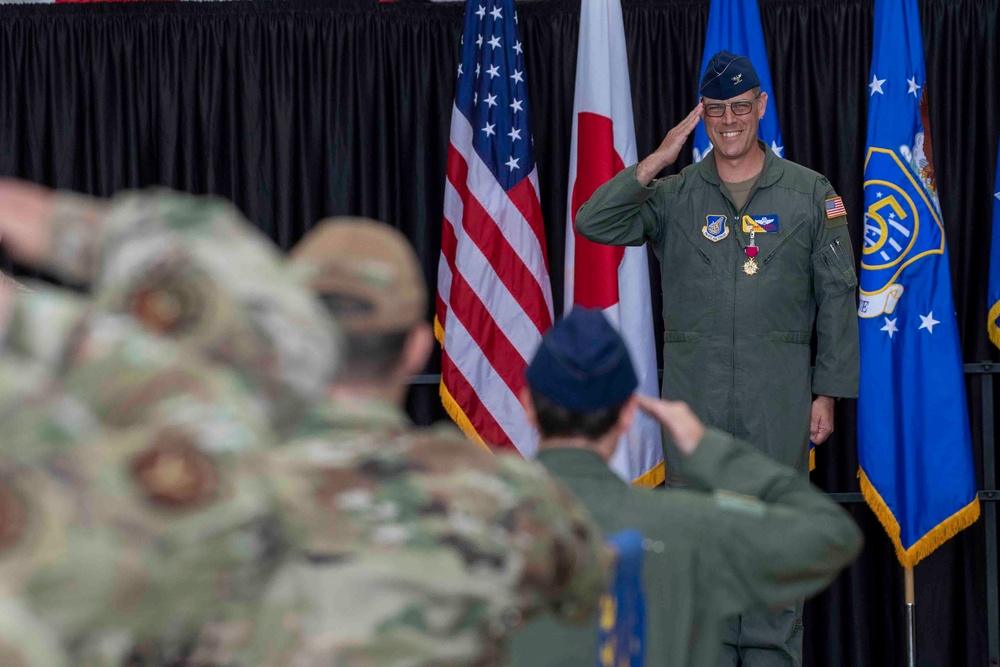 The 374th Airlift Wing Change of Command Ceremony