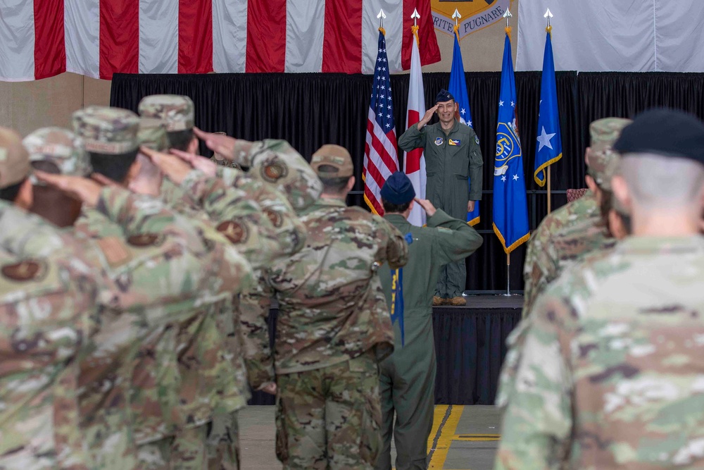 The 374th Airlift Wing Change of Command Ceremony