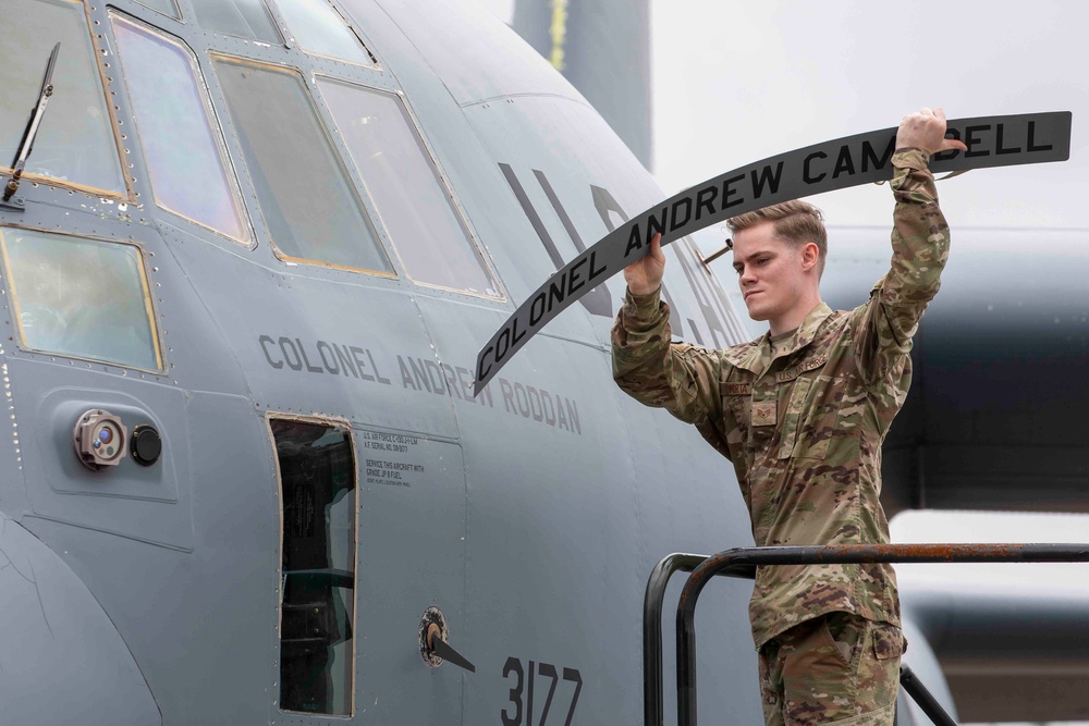 The 374th Airlift Wing Change of Command Ceremony