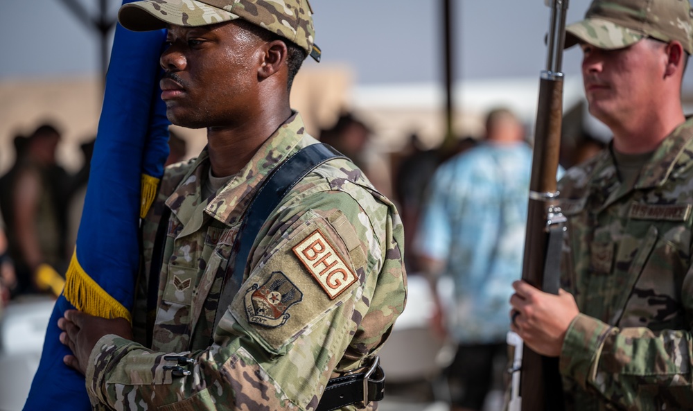 Base Honor Guard shares in the legacy of the 332d Red Tails