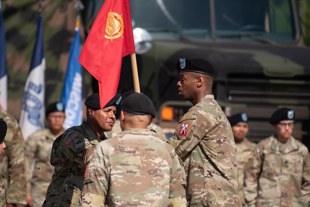 66th Transportation Company Conducts Change of Command