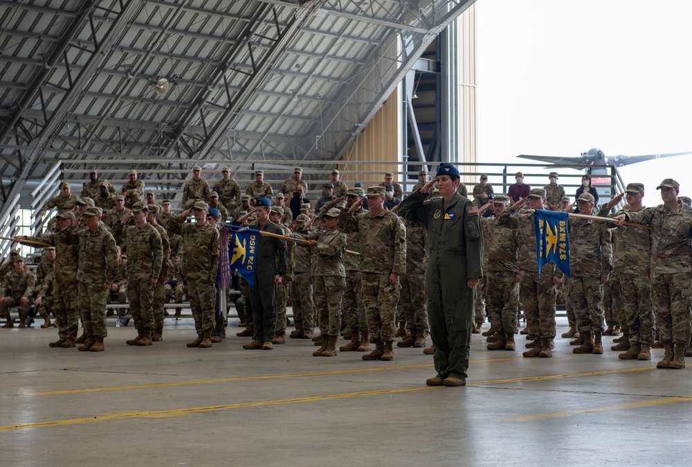 Col. Roddan receives command of the 374th Airlift Wing