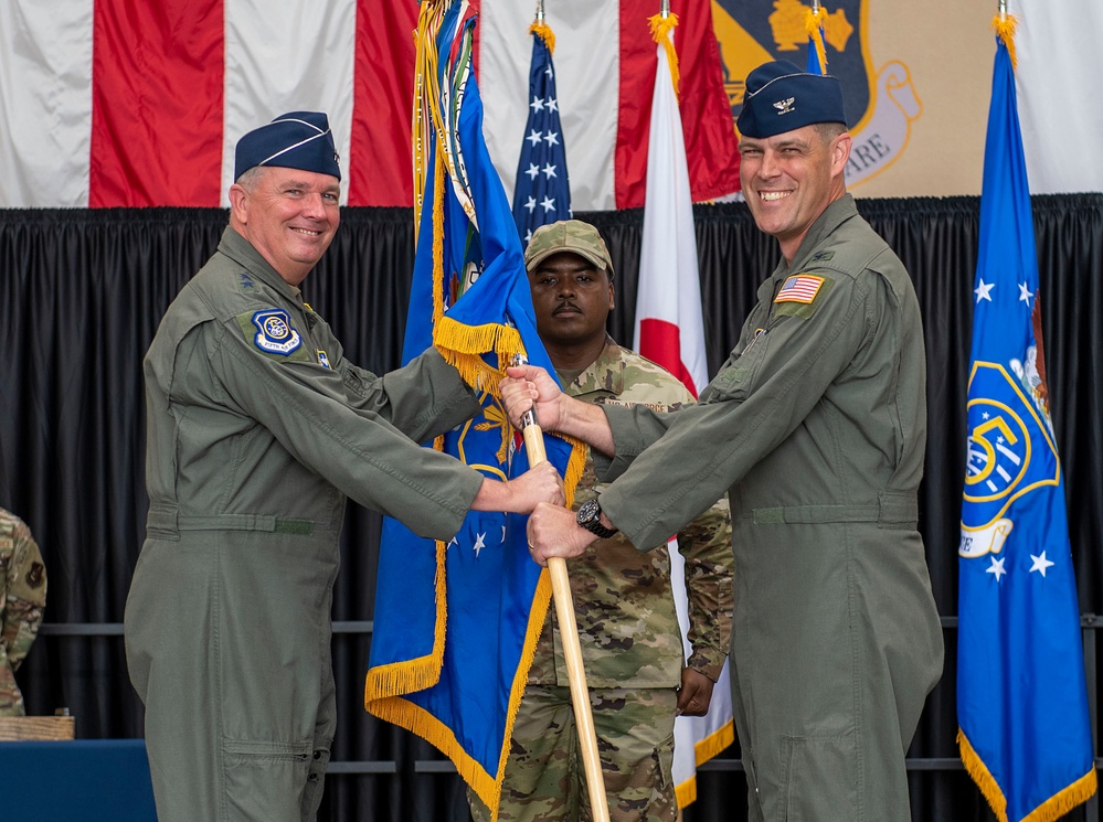 Col. Roddan receives command of the 374th Airlift Wing