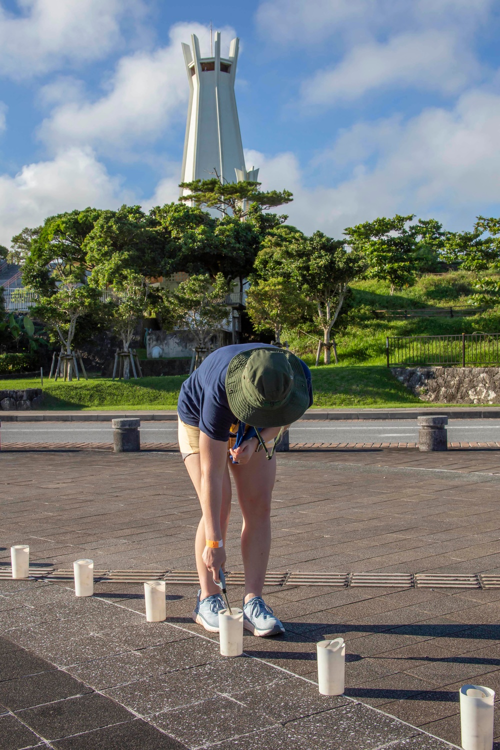Okinawa Memorial Day Candle Lighting