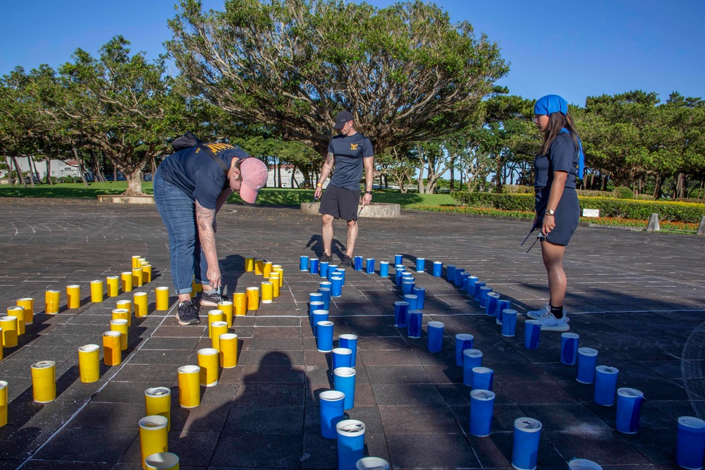 Okinawa Memorial Day Candle Lighting