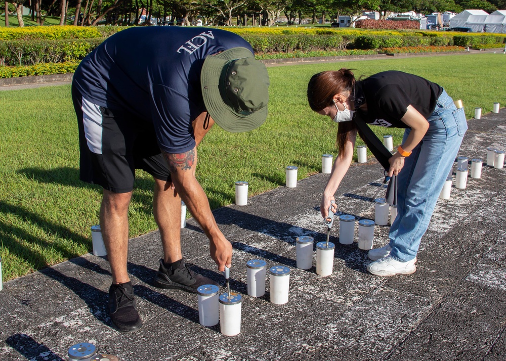 Okinawa Memorial Day Candle Lighting