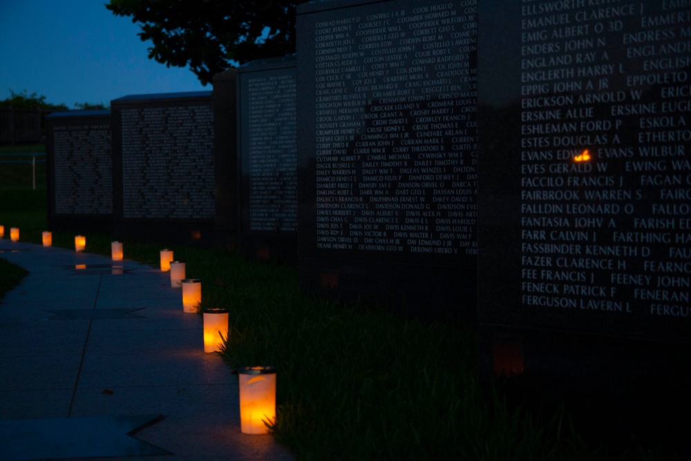 Okinawa Memorial Day Candle Lighting