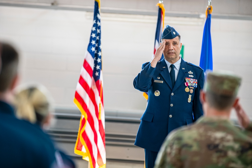 423d CES Change of Command