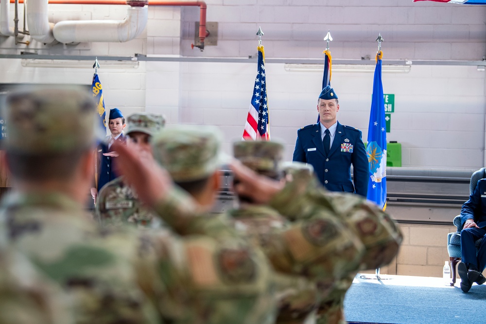 423d CES Change of Command