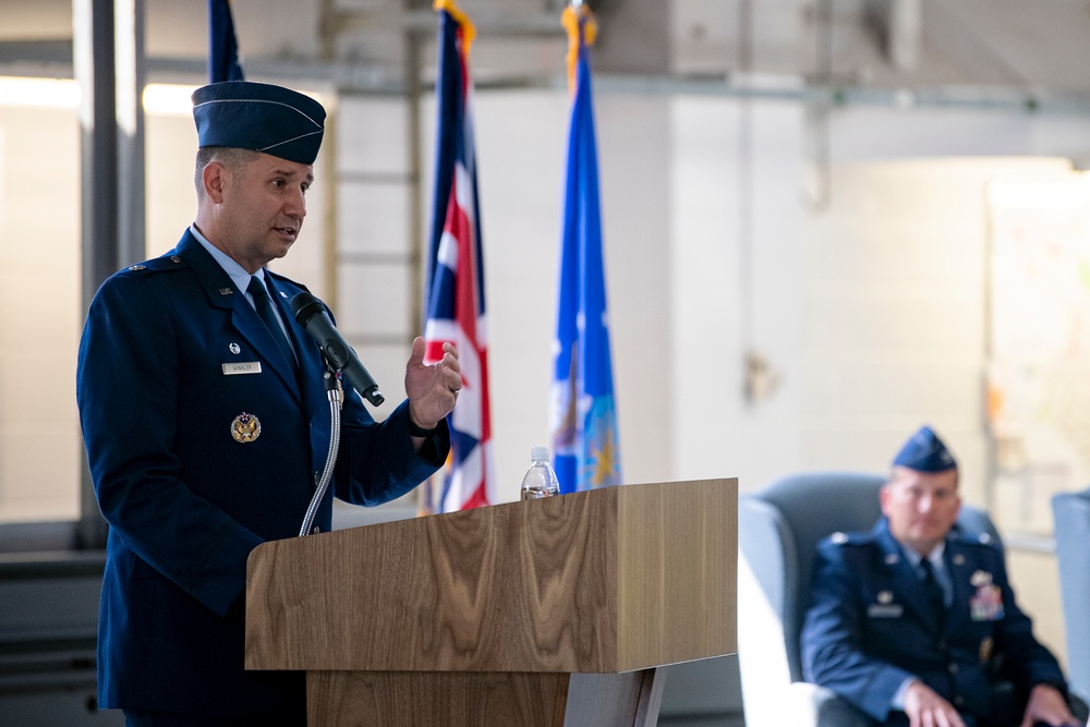 423d CES Change of Command