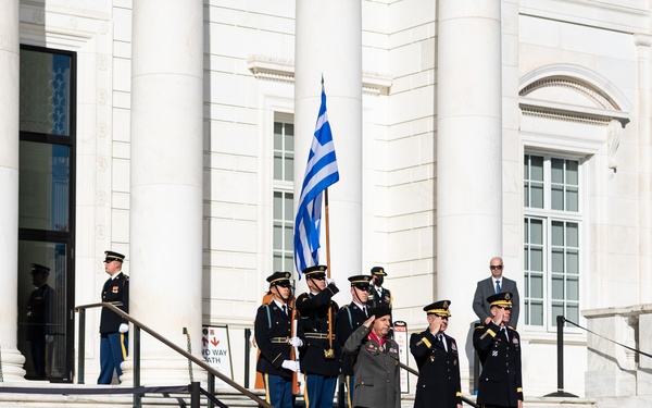 Greek CPV Wreath Ceremony