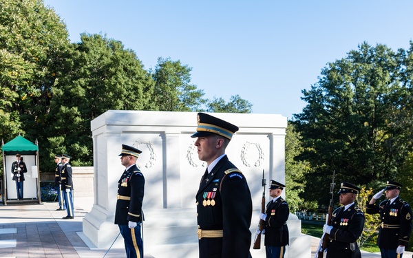 Greek CPV Wreath Ceremony