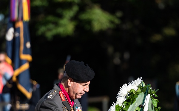 Greek CPV Wreath Ceremony