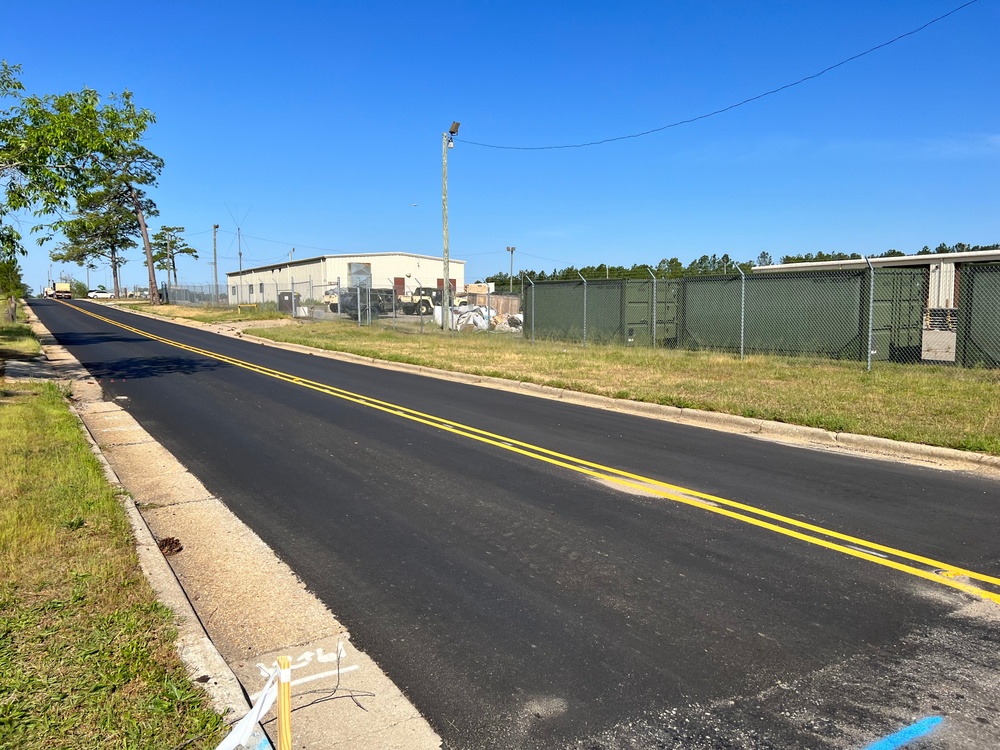 Long awaited road repairs start at Fort Bragg