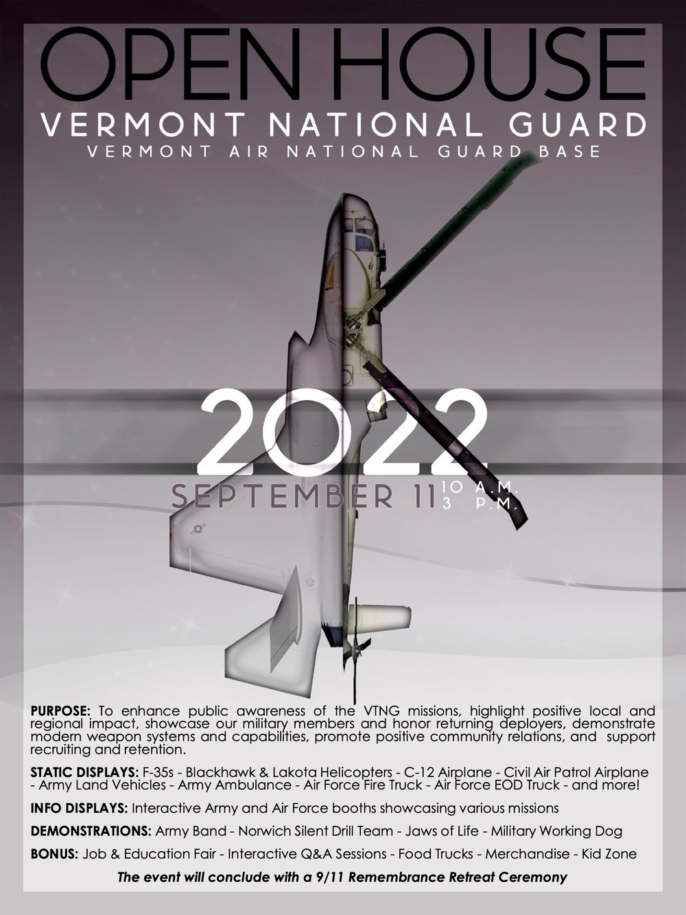 Vermont Air National Guard Open House 2022