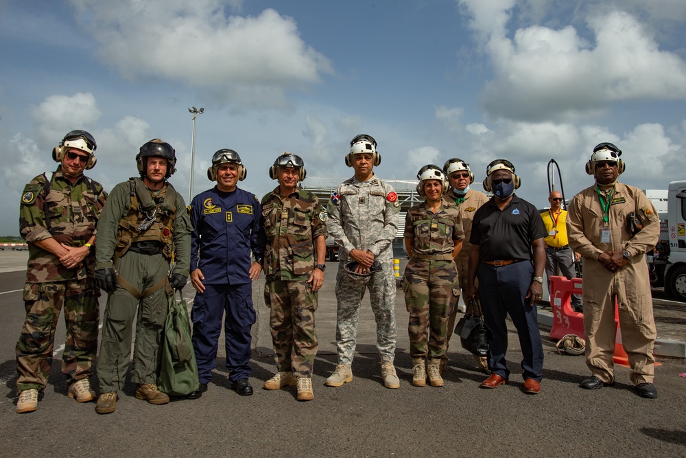 Caraibes 22: U.S. Marines fly allies and partners from ship to shore