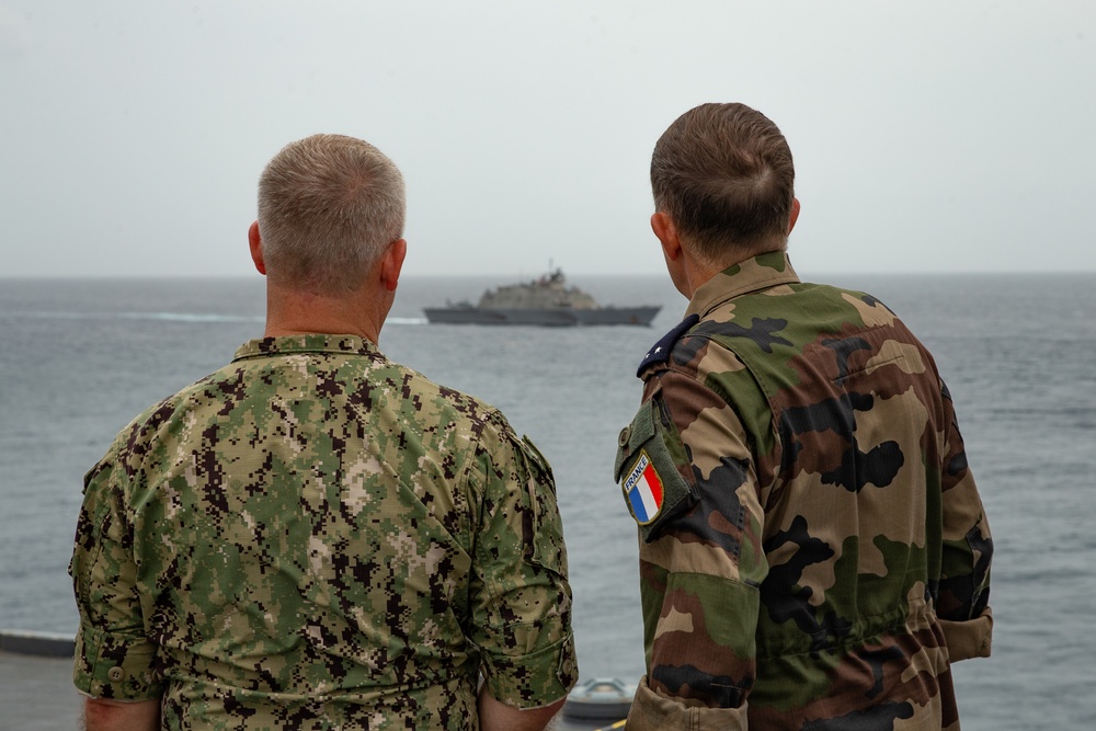 Caraibes 22: U.S. Navy and French Navy commanders complete Caribbean exercise