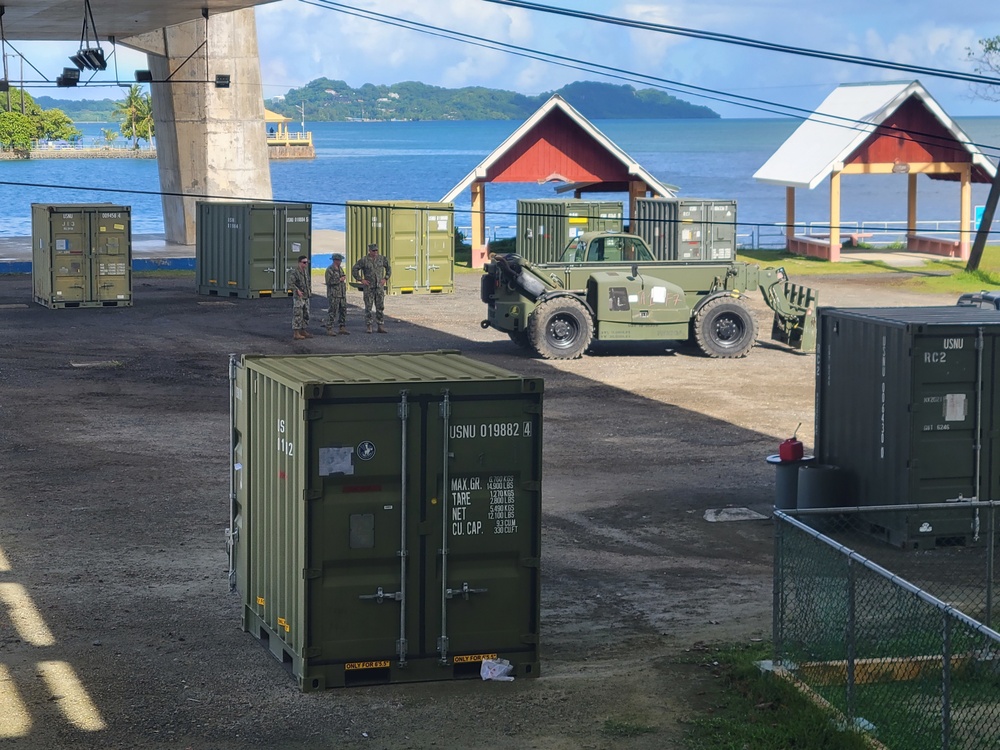 30th NCR Established Command and Control in Palau During Valiant Shield 2022