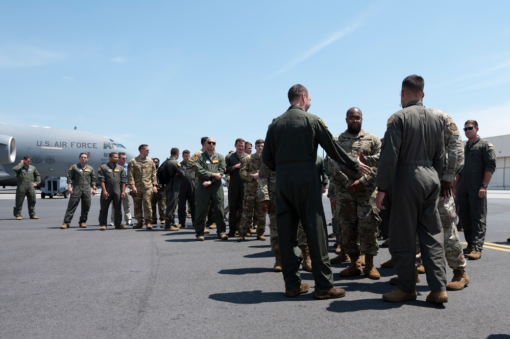 16th Airlift Squadron Conducts Proficiency Mission