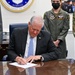 SecAF Kendall program guidance letter signing