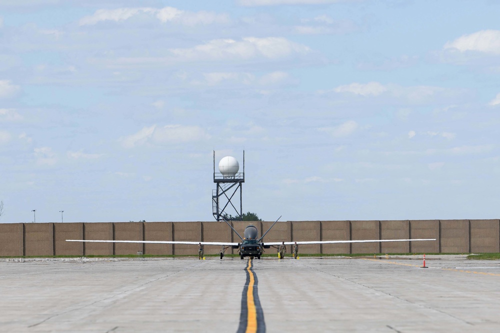 First Global Hawk Block 30s transition to civilian partners