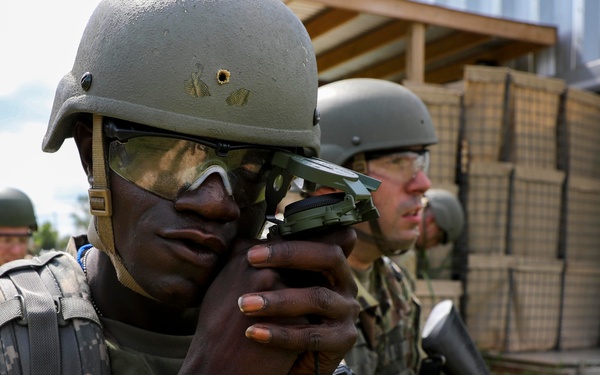 Kansas and Oklahoma National Guard OCS train together