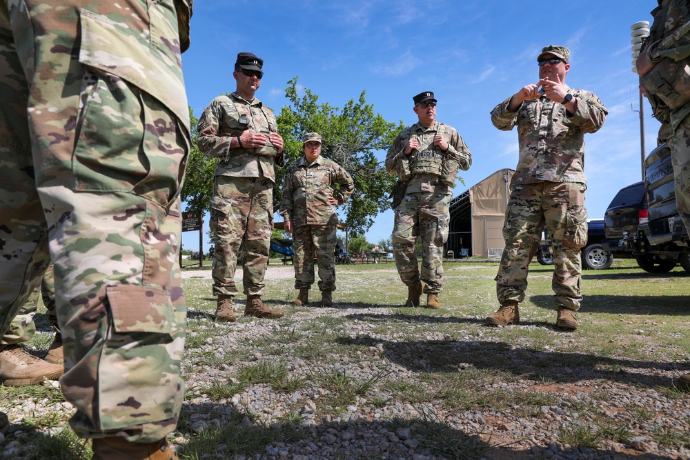 Kansas and Oklahoma National Guard OCS train together