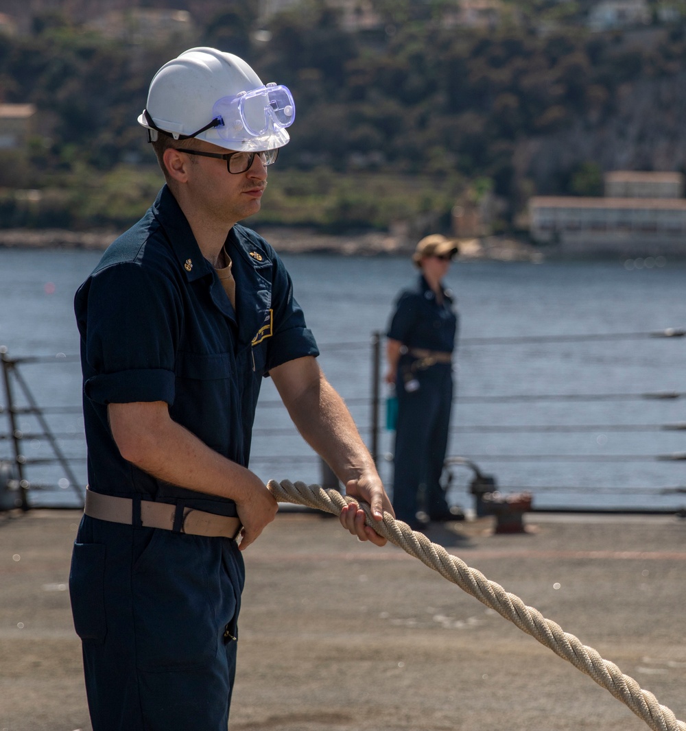 USS Arleigh Burke (DDG 51) Arrives in Nice, France for a Port Visit